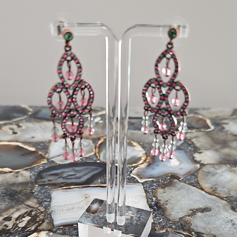 Joan Rivers Chandelier Earrings